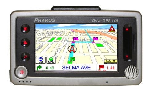 Pharos Drive GPS 140 All-in-one, 4 Color Screen, Bluetooth / Handfree, MP3, Video