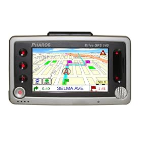 Pharos Drive GPS 140 All-in-one, 4 Color Screen, Bluetooth / Handfree, MP3, Video