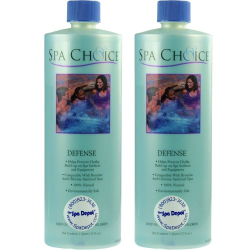 2-Pack Spa Defense - 2 x 32 oz. bottles hot tub defender (64 oz. total)