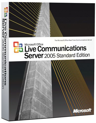 Software: Microsoft Office Live Communications Server 2005 Standard Edition   5 Client