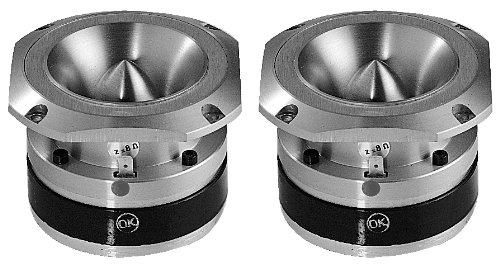 Beyma Cp22 1 Inch 8 Ohm 50 Watt RMS High Frequency Compression Bullet Tweeters