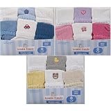 6-Pack Classic Cuffs Baby Socks