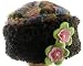 Corky and Company Brown Garden Vine Roll Brim Hat