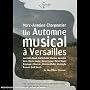 M.-A. Charpentier - Un automne musical à Versailles