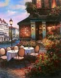 Le Havre II by T.C. Chiu. PLAQUE MOUNTED. 22.00 inches width by 28.00 inches height. Highest Quality Art Poster Print