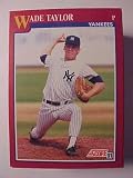 1991 Score Rookie/Traded 100T Wade Taylor New York Yankees(Baseball Cards)