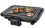 Severin - 2790.760 - Barbecue - 2500 W - Grille Chrom�e - 41 x 26 cm - Noir