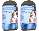 2 x micro fibre travel towels