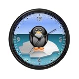 Wall Clock Cute Baby Penguin