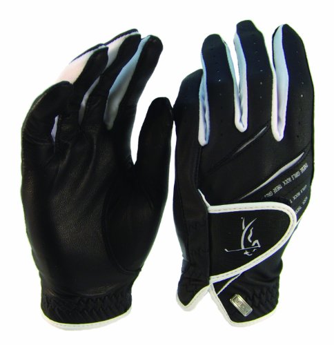 LPGA These Girls Rock Series Golf Glove, Black, Left Hand, Medium
