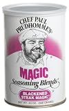 Chef Paul Blackened Steak Magic Seasoning, 20-Ounce Canisters (Pack of 2)