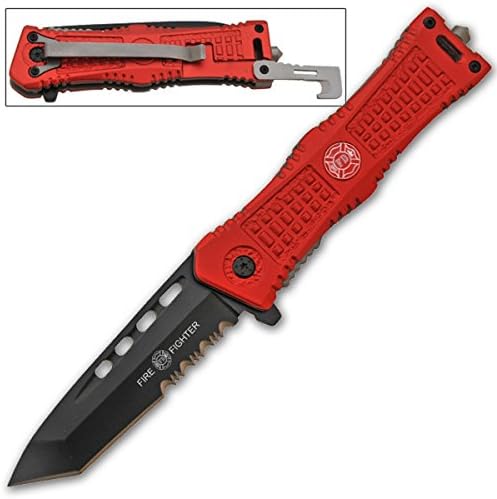 Fire Fighter AO Rescue Folding Knife CLD160