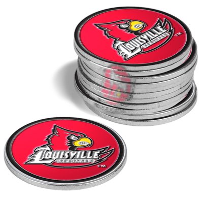 Louisville Cardinals Golf Ball Markers