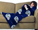 NFL Dallas Cowboys Youth Comfy Throw, Officially Licensed Blanket with Sleeves by Northwest