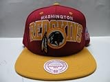 Mitchell and Ness NFL Washington RedSkins Arch 2 Tone Retro Snapback Cap