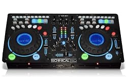 Technical Pro DMX-B1   2 Channel Double CD Player with Mixer (Black)