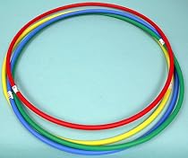 Hula hoops bundle of 4x750mm. dia. 03286