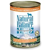Natural Balance Fish Sweet Potato Formula Dog Food (Pack of 12 13-Ounce Cans)