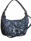 Coach Signature Kristin Chainlink Shoulder Hobo Bag Purse Tote 18295 Gunmetal