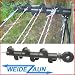 2x 7er-Isolator, Plus/ Minus, Anfangs/ Endisolator zur Marderabwehr