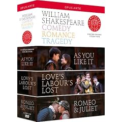 William Shakespeare - Comedy, Romance, Tragedy (4 Dvd)