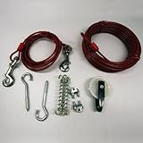 IIT 99915 Heavy Duty 50-Foot Dog Trolley