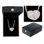 DeVotions 3D HEART Crystal Pendant