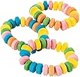 Fun Express Stretchable Candy Bracelets -48 Count