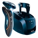 Philips Norelco 1160cc/42 SensoTouch 2d Electric Shaver With Jen Clean System, Black With Brown