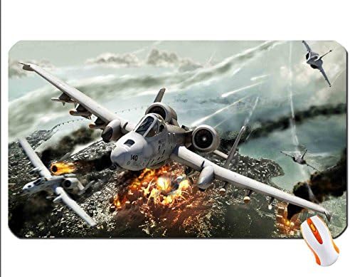 a warthogs over snowcaps wallpaper mouse pad super big mousepad Dimensions: 23.6 x 13.8 x 0.2inches(60x35x0.2cm)