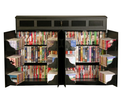 Venture Horizon 2362-21BL Load Media Cabinet Multimedia Storage