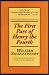The First Part of Henry the Fourth: Applause First Folio Editions (Applause Shakespeare Library Folio Texts) (Pt. 1)