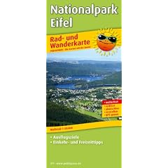 Rad- und Wanderkarte Nationalpark Eifel: mit Ausflugszielen, Einkehr- & Freizeittipps, wetterfest, reissfest, abwischbar, GPS-genau. 1:50000