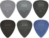 Dunlop Nylon MaxGrip Guitar Picks - 12 Pack, 0.88 mm