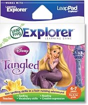 Leapfrog Leapster/LeapPad Explorer Tangled Disney's Story of Rapunzel Game