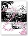 Pink Butterflies by Miguel Paredes 11"x14" Art Print Poster Latin