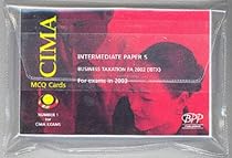 CIMA Intermediate Paper 5 Business Taxation FA 2002 (IBTX): MCQ Cards (Cima Mcq Cards)