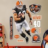 Cleveland Browns Peyton Hillis Fathead Player Wall Decal