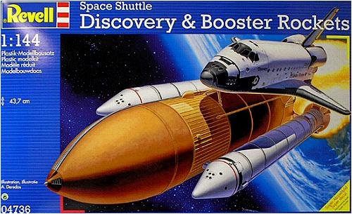 Childrens Toyshop  Collectible : 1/144 Shuttle Discovery w/Rocket