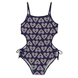 Girls' Xhilaration® Rainbow Hearts 1-pc. Monokini