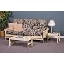 Savannah Sofa Bed Futon Frame with 8" Futon Mattress