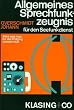 Allgemeines Sprechfunkzeugnis f�r den Seefunkdienst