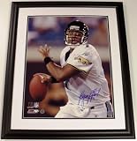 Byron Leftwich Autographed Jacksonville Jaguars 16x20 Photo - Custom Framed