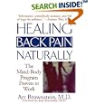 Healing Back Pain Naturally: The Mind-Body Program Proven to Work by  Art Brownstein