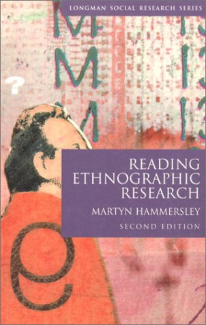 Reading Ethnographic Research: A Critical Guide (Longman Social Research Series) under Ethnology in The Books Store
