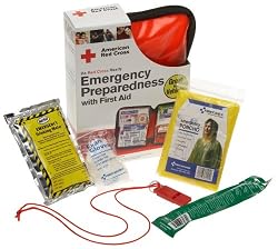 First Aid Only American Red Cross Emergency Preparedness W/first Aid Kit, Soft Case