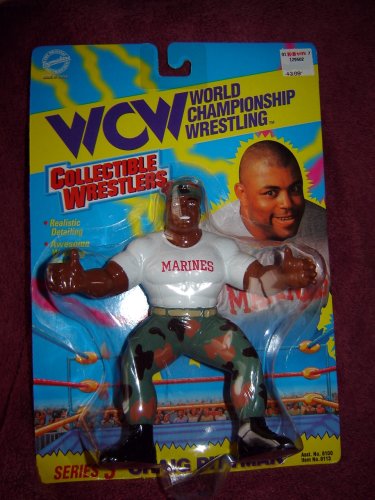 WWE Action Figure-WCW Craig Pittman WWF WWE Wrestling Figure-The Original San Francisco Toymakers WWE Action Figure