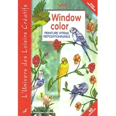 Window color : Peinture vitrail repositionnable