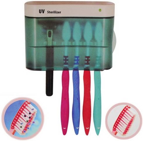 Toothbrush UV Sterilizer / Sanitizer / Cleaner / Holder