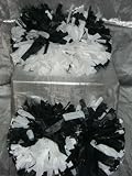 Sporting Goods : Show Pom Set Black & White Mixed